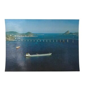 Rio De Janeiro Brasil Turistico President Costa e Silva Bridge Postcard